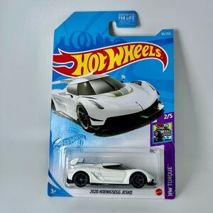Hot Wheels HW Torque 2020 Koenigsegg Jesko White 2/5 NEW 2020 86/250 Hypercar